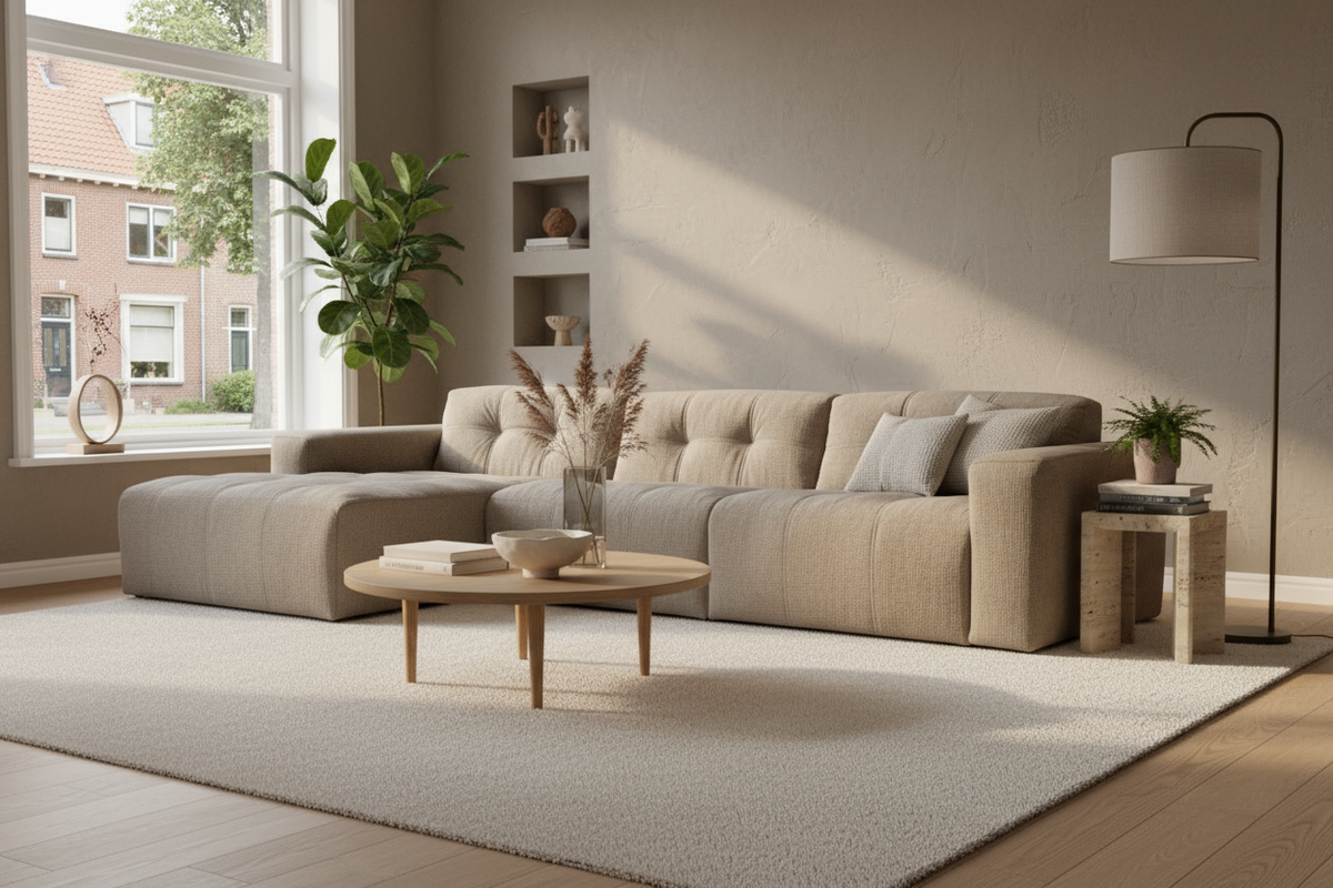 Modern wonen: zo creëer je een stijlvol interieur met een serene, luxe basis