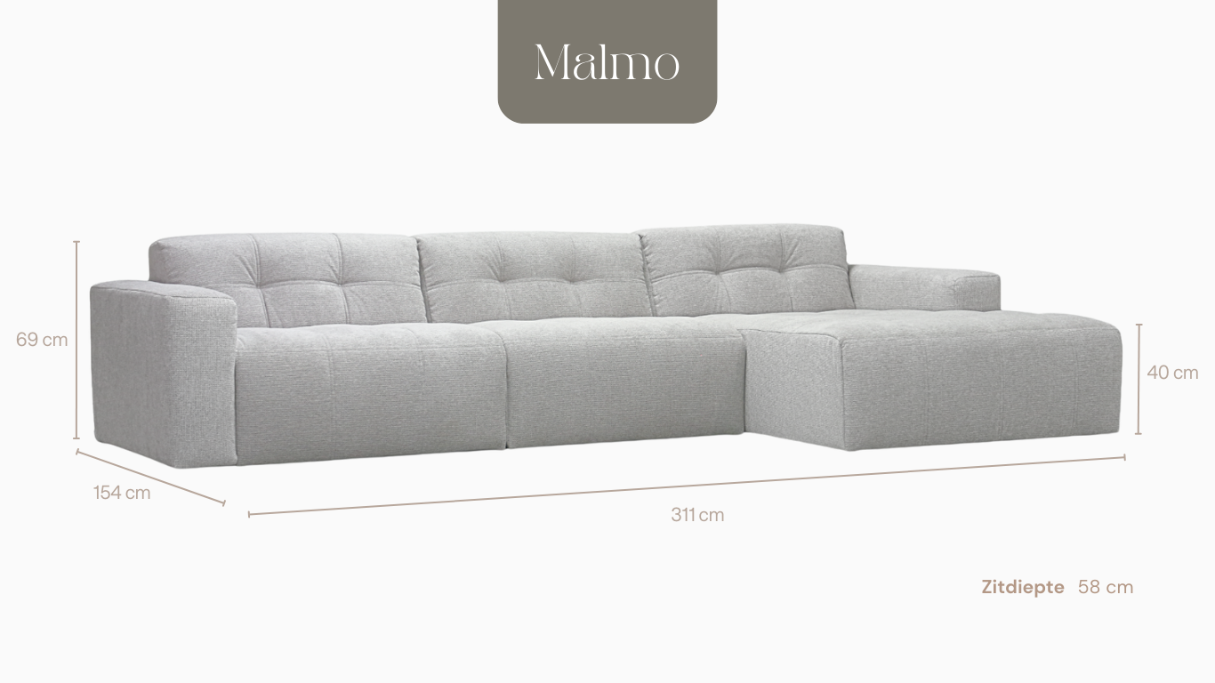 Hoekbank Malmo